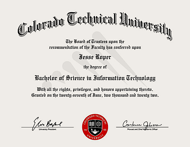 CTU Diploma